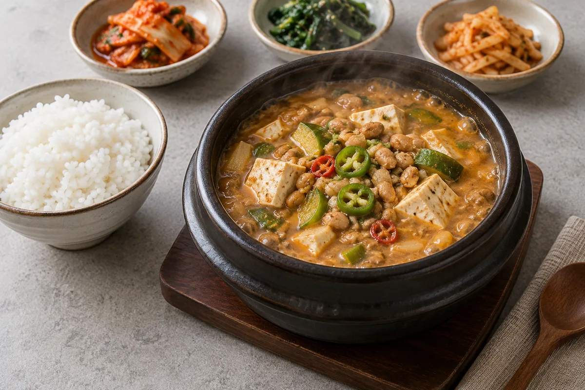 청국장의 AI 생성 예시 이미지