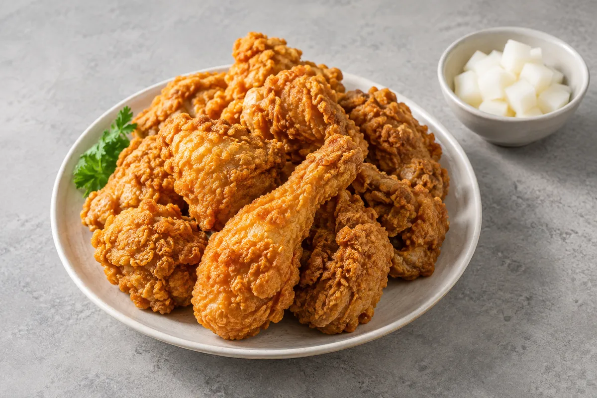 치킨의 AI 생성 예시 이미지