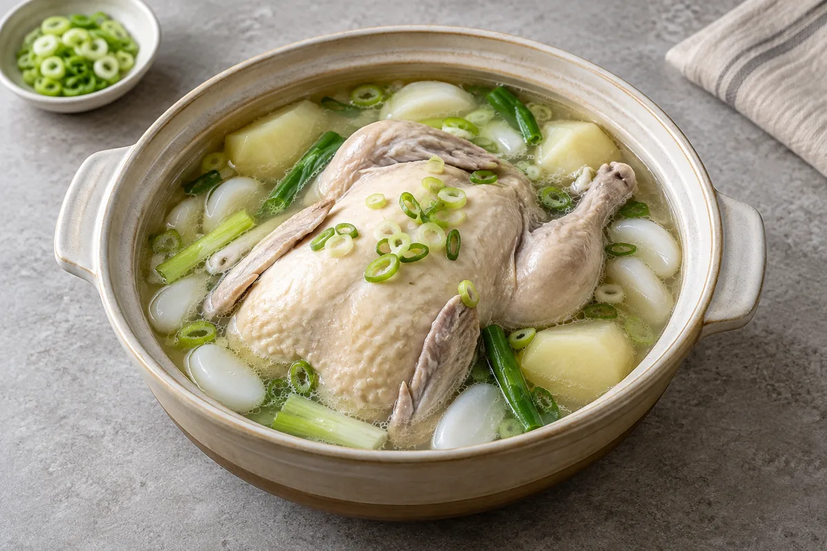 닭한마리의 AI 생성 예시 이미지
