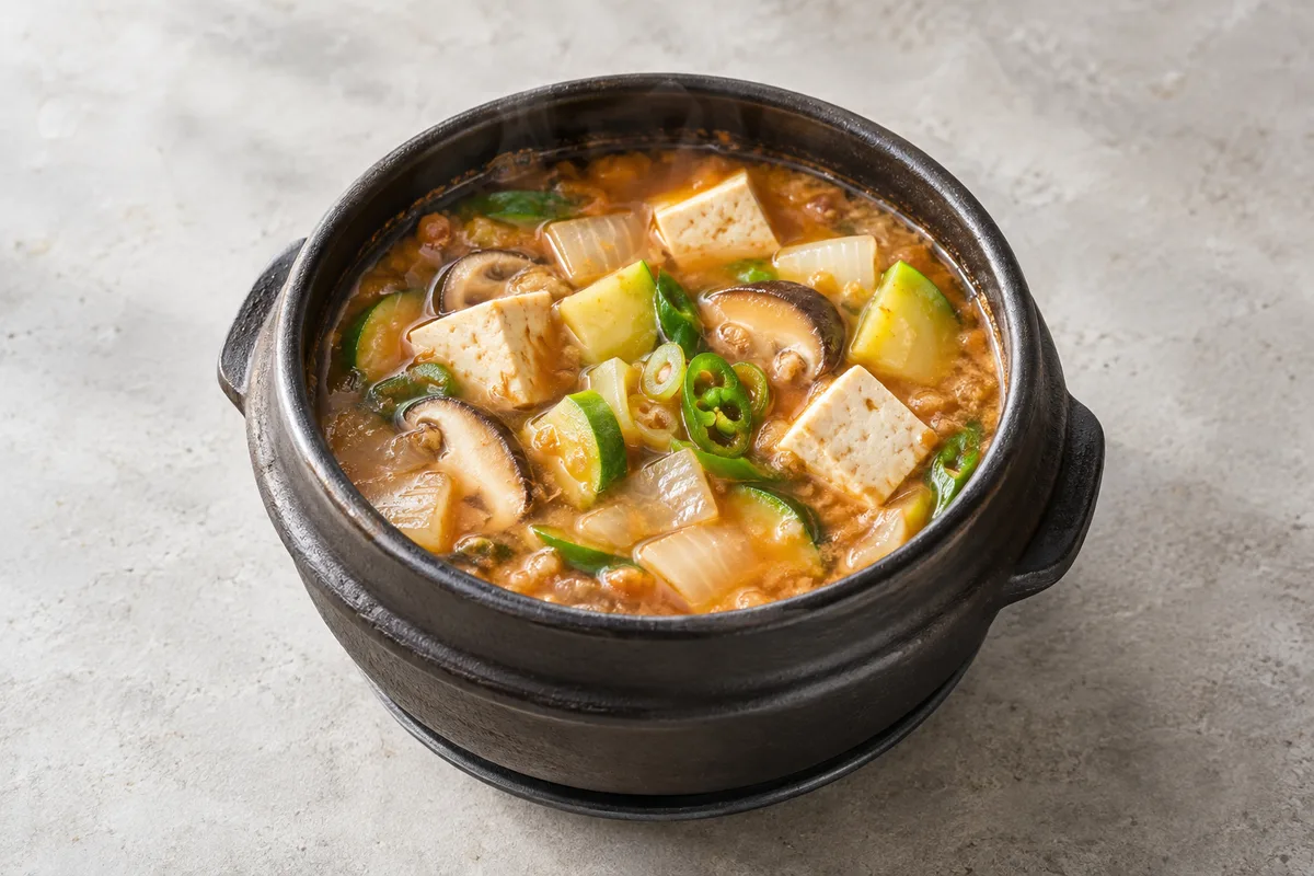된장찌개의 AI 생성 예시 이미지